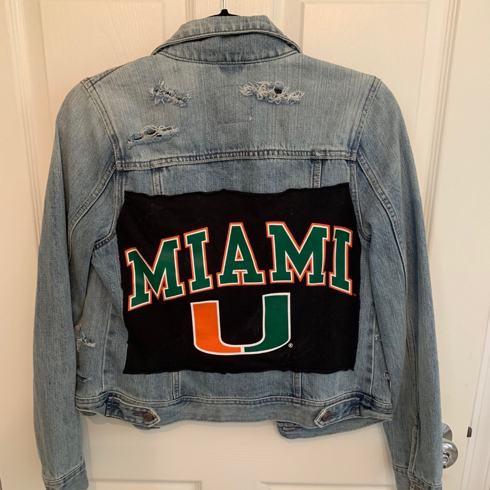 University of Miami Denim Jacket